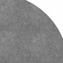 vidaXL Medence alatlappal Ø 306 cm (2 mm) Nemes szövet Világosszürke