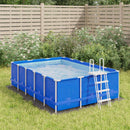 vidaXL Medence alatlappal 300 x 220 cm Négyszögletes Nemes szövet