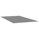 vidaXL világosszürke poliészter geotextília medencealátét 420x220 cm