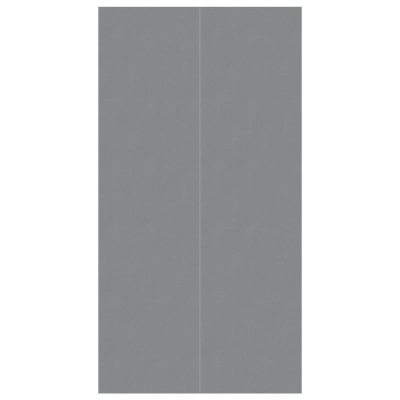 vidaXL világosszürke poliészter geotextília medencealátét 420x220 cm