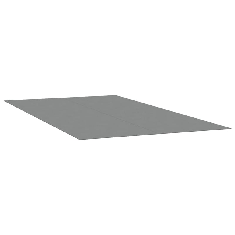 vidaXL világosszürke poliészter geotextília medencealátét 420x220 cm