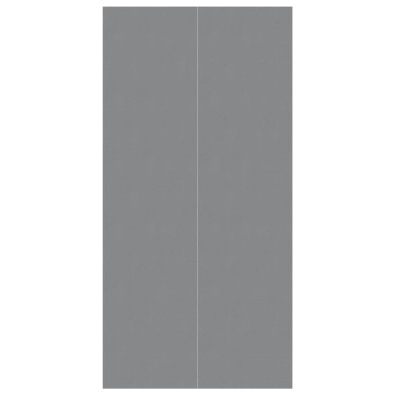 vidaXL világosszürke poliészter geotextília medencealátét 500 x 250 cm