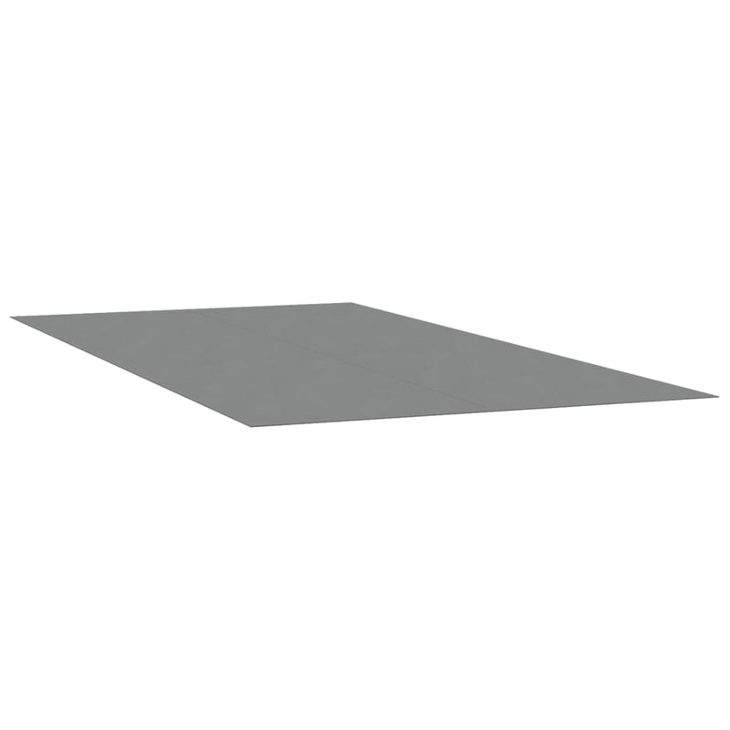 vidaXL világosszürke poliészter geotextília medencealátét 500 x 250 cm