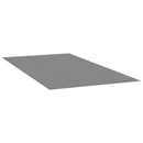 vidaXL világosszürke poliészter geotextília medencealátét 640 x 321 cm