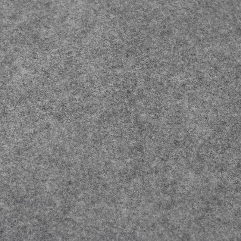 vidaXL világosszürke poliészter geotextília medencealátét 640 x 321 cm