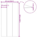 vidaXL világosszürke poliészter geotextília medencealátét 640 x 321 cm