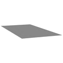 vidaXL világosszürke poliészter geotextília medencealátét 750 x 370 cm