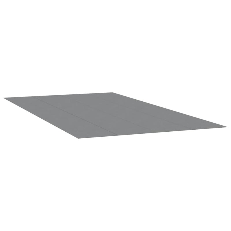 vidaXL világosszürke poliészter geotextília medencealátét 820 x 420 cm