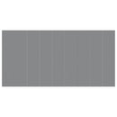 vidaXL világosszürke poliészter geotextília medencealátét 999 x 500 cm