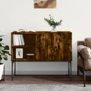vidaXL füstös tölgy színű szerelt fa tálalószekrény 100 x 40 x 79,5 cm