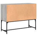 vidaXL szürke sonoma színű szerelt fa tálalószekrény 100x40x79,5 cm