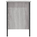 vidaXL szürke sonoma színű szerelt fa cipőszekrény 69x35x50 cm