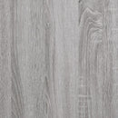 vidaXL szürke sonoma színű szerelt fa cipőszekrény 69x35x50 cm