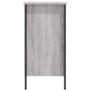 vidaXL szürke sonoma színű szerelt fa cipősszekrény 100x35x70 cm