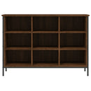 vidaXL barna tölgyszínű szerelt fa cipősszekrény 100x35x70 cm
