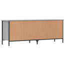 vidaXL szürke sonoma színű szerelt fa cipőszekrény 131x35x50 cm