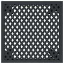 vidaXL antracitszürke acél kerti asztal 50 x 50 x 72 cm