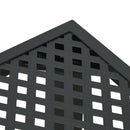 vidaXL antracitszürke acél kerti asztal 50 x 50 x 72 cm