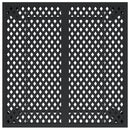 vidaXL antracitszürke acél kerti asztal 80 x 80 x 72 cm