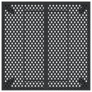 vidaXL antracitszürke acél kerti asztal 100 x 100 x 72 cm