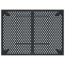 vidaXL antracitszürke acél kerti asztal 110 x 80 x 72 cm