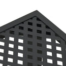 vidaXL antracitszürke acél kerti asztal 110 x 80 x 72 cm