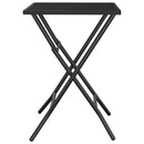 vidaXL antracitszürke acélhálós összecsukható kerti asztal 50x50x72 cm