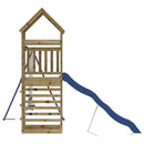 vidaXL impregnált fenyőfa kültéri játszószett