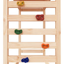 vidaXL tömör fenyőfa kültéri játszószett