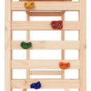 vidaXL tömör fenyőfa kültéri játszószett