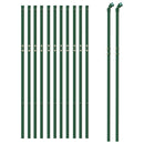 vidaXL zöld horganyzott acél drótkerítés 0,8 x 25 m