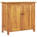 vidaXL tömör akácfa kerti szekrény 75 x 35 x 70 cm