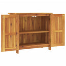 vidaXL tömör akácfa kerti szekrény 75 x 35 x 70 cm