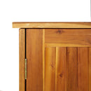 vidaXL tömör akácfa kerti szekrény 75 x 35 x 70 cm