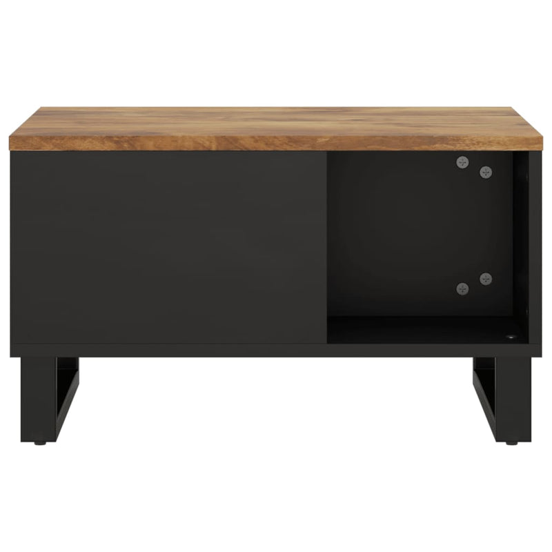 vidaXL tömör mangófa dohányzóasztal 60 x 50 x 35 cm