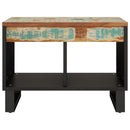 vidaXL tömör újrahasznosított fa dohányzóasztal 55 x 50 x 40 cm