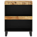 vidaXL tömör mangófa tálalószekrény 60 x 33 x 75 cm