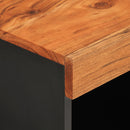 vidaXL tömör akácfa TV-szekrény 85 x 33 x 43,5 cm