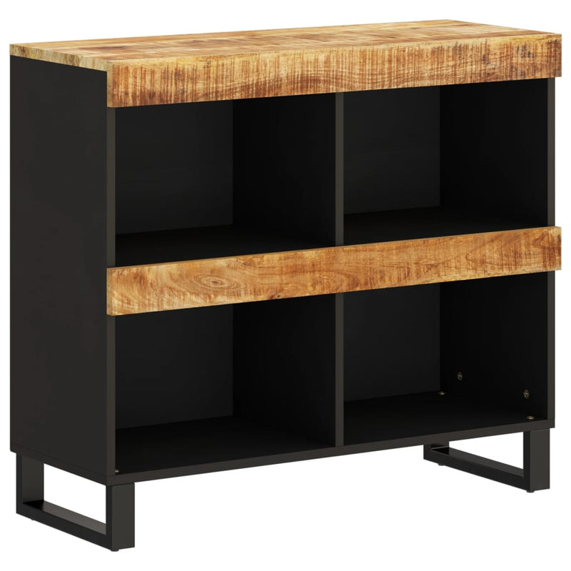 vidaXL tömör mangófa tálalószekrény 85 x 33 x 75 cm