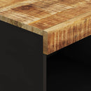 vidaXL tömör mangófa tálalószekrény 85 x 33 x 75 cm