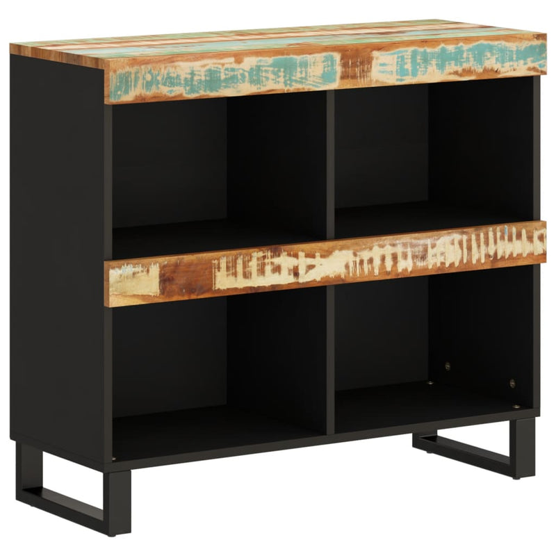 vidaXL tömör újrahasznosított fa tálalószekrény 85 x 33 x 75 cm