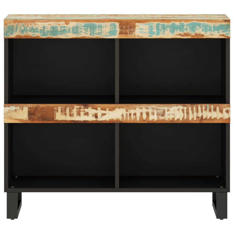 vidaXL tömör újrahasznosított fa tálalószekrény 85 x 33 x 75 cm