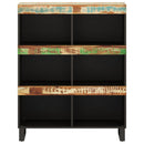 vidaXL tömör újrahasznosított fa tálalószekrény 85 x 33 x 107 cm