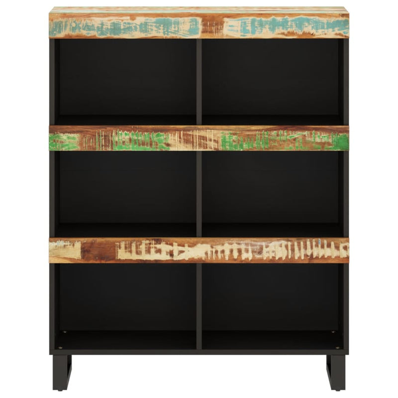 vidaXL tömör újrahasznosított fa tálalószekrény 85 x 33 x 107 cm