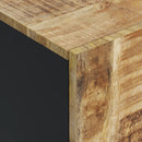 vidaXL tömör mangófa tálalószekrény 4 ajtóval 60 x 33 x 75 cm