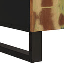 vidaXL tömör 2 ajtós újrahasznosított fa tálalószekrény 90x33x75 cm