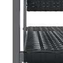 vidaXL 2 db fekete polyrattan kerti szék 54 x 62,5 x 89 cm