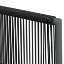 vidaXL 2 db fekete polyrattan kerti szék párnával 54 x 60,5 x 83,5 cm