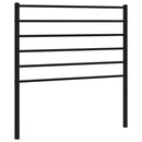 vidaXL fekete fém csere fejtámla 80 cm