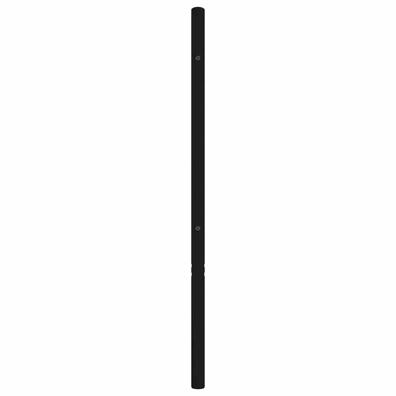 vidaXL fekete fém fejtámla 100 cm